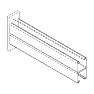 Double Cantilever Arms 1000mm